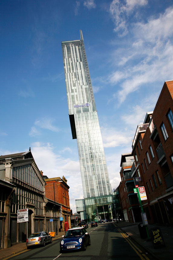 L'hôtel Hilton, Manchester, Grande-Bretagne