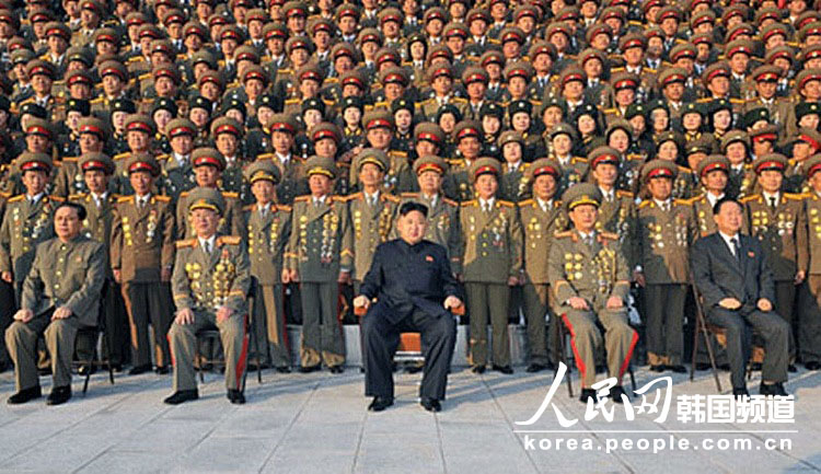 Kim Jong-un inspecte la Commission de défense nationale de la RPDC (6)