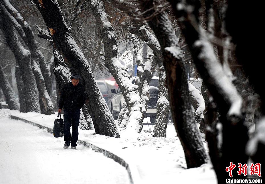 Xinjiang : une vingtaine de vols retardés en raison de la neige (2)