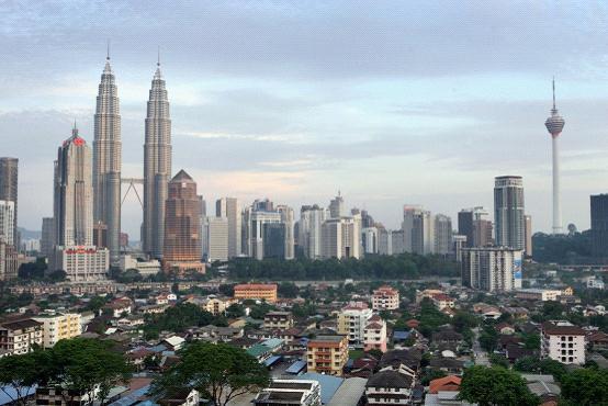 Malaisie, manque d'exercice au sein de la population : 61,4%