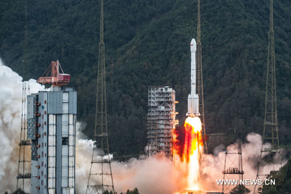 Chine: lancement d'un satellite fabriqué par Thales Alenia Space