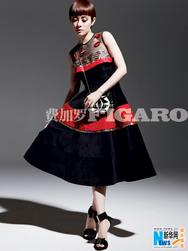L'actrice chinoise Sun Li en couverture de Figaro Chine (6)