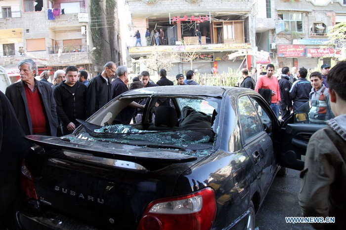 Syrie : au moins 34 morts dans la série de quatre explosions à Damas (TV) (5)