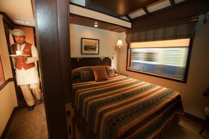 « Palace on wheels », le train de luxe en Inde (8)