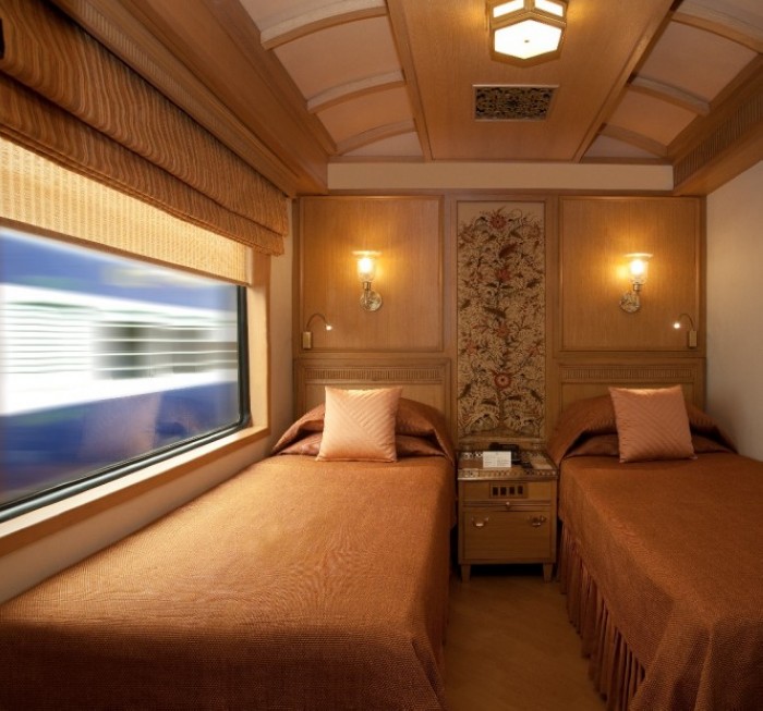 « Palace on wheels », le train de luxe en Inde (11)