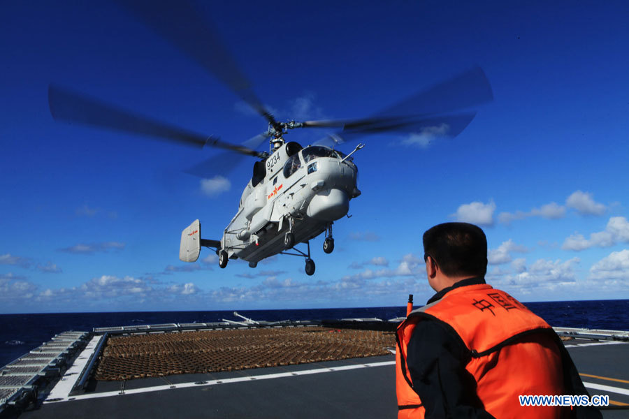 Manoeuvres de la marine chinoise dans l'océan Pacifique (4)