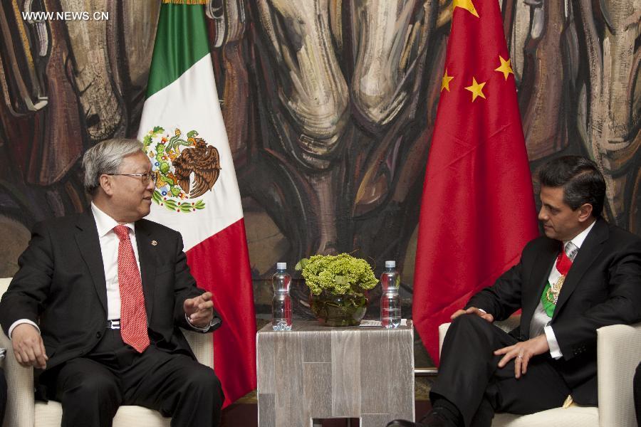Le président mexicain discute avec un envoyé chinois des relations bilatérales