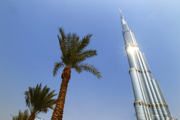 Le gratte-ciel le plus haut du monde, le Burj Khalifa