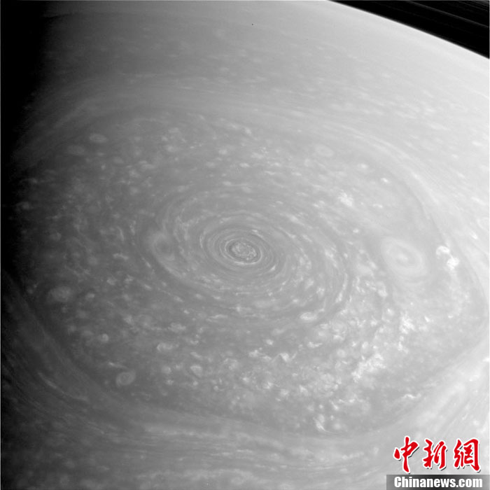NASA/Saturne : une tempête impressionnante capturée par Cassini (2)
