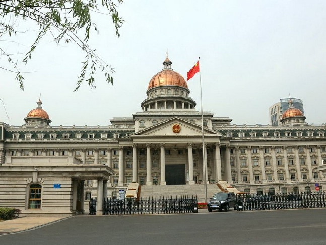 Le palais de justice du district de Jiangyin, à Wuxu.