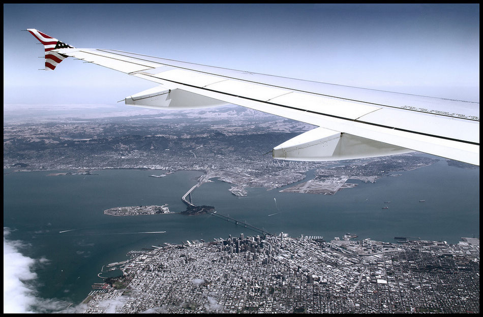 Des paysages magnifiques photographiés depuis les ailes d'un avion (19)