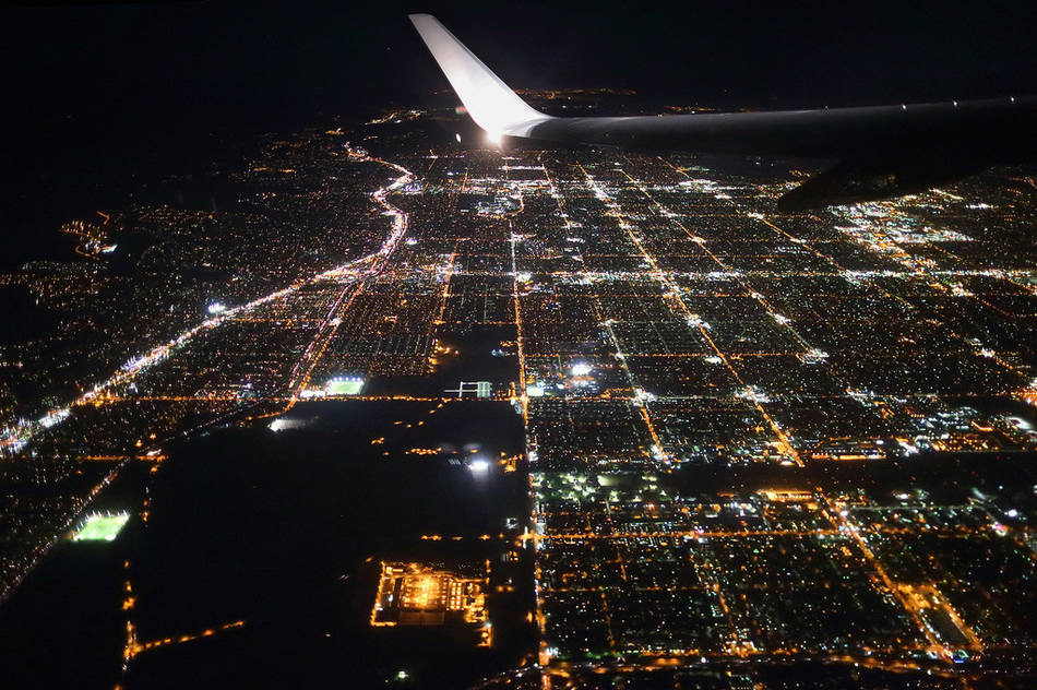 Des paysages magnifiques photographiés depuis les ailes d'un avion (15)