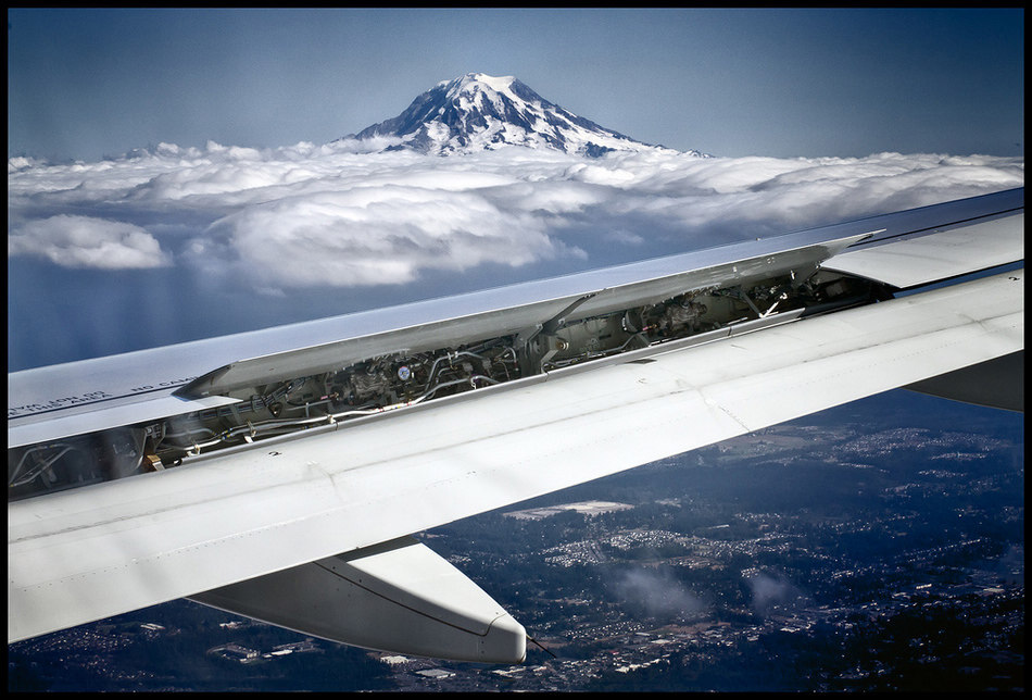 Des paysages magnifiques photographiés depuis les ailes d'un avion (16)