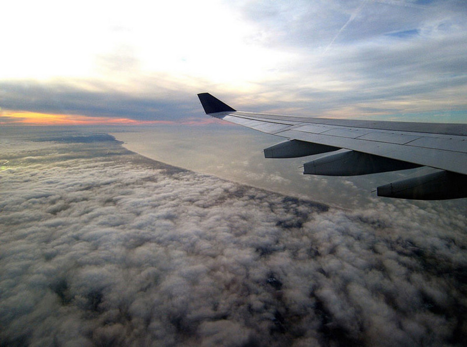 Des paysages magnifiques photographiés depuis les ailes d'un avion (8)