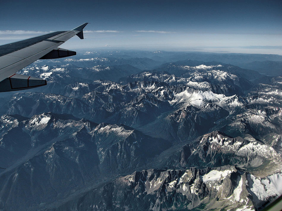 Des paysages magnifiques photographiés depuis les ailes d'un avion (14)