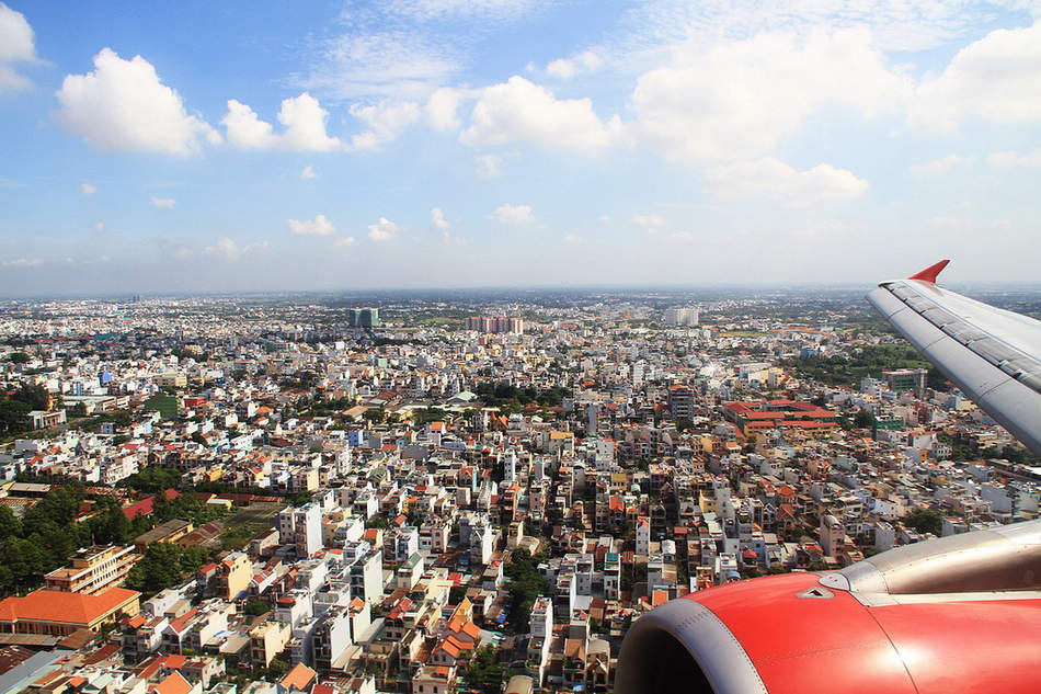Des paysages magnifiques photographiés depuis les ailes d'un avion (13)