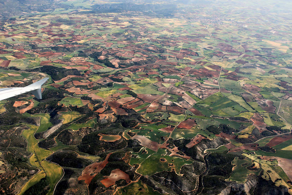 Des paysages magnifiques photographiés depuis les ailes d'un avion (2)