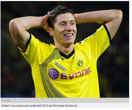 Robert Lewandowksi (Borussia Dortmund et Pologne)