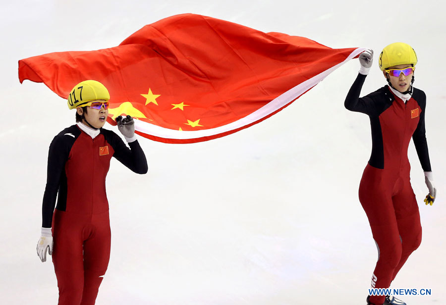 Wang Meng remporte l'épreuve du 500m de la coupe du monde de patinage de vitesse sur piste courte