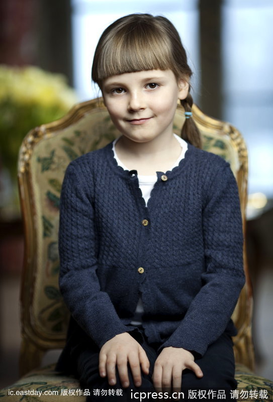 La fille du prince héritier de Norvège Haakon et de son épouse Mette-Marit Tjessem Høiby : la princesse Ingrid Alexandra.