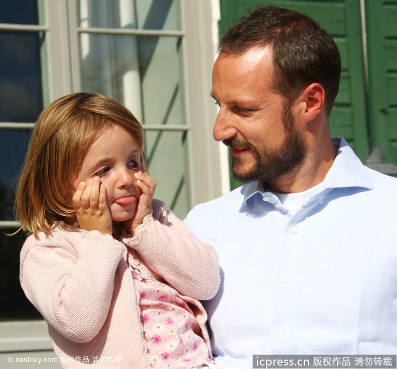 La fille du prince héritier de Norvège Haakon et de son épouse Mette-Marit Tjessem Høiby : la princesse Ingrid Alexandra.