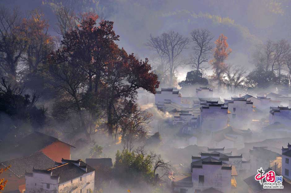 Féérique : le plus beau village de Chine sous la brume (3)