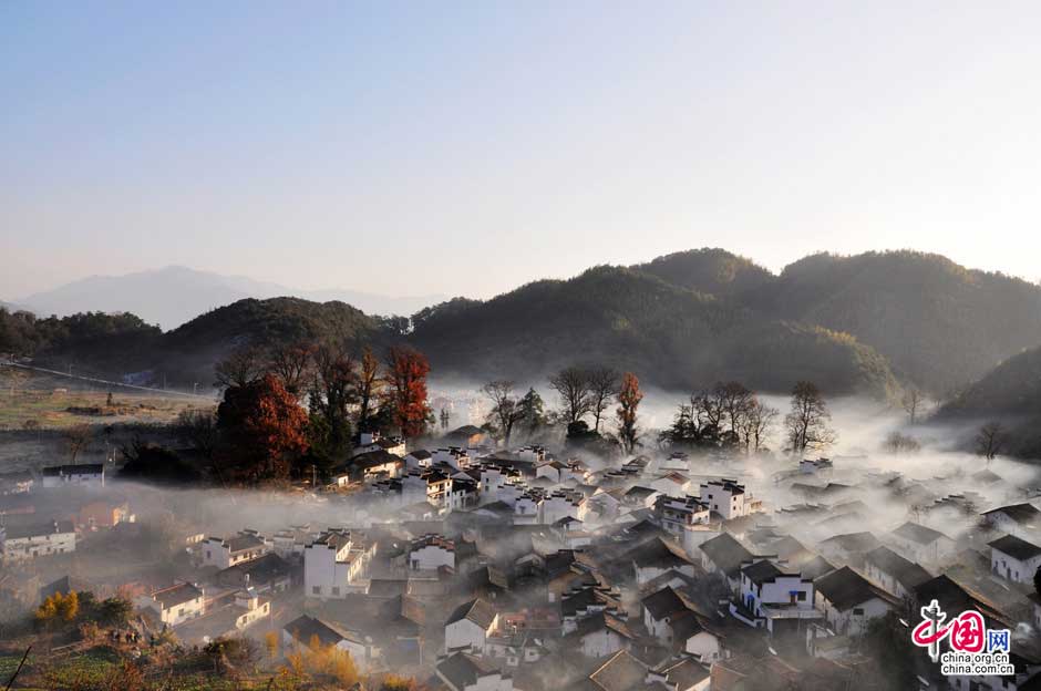 Féérique : le plus beau village de Chine sous la brume (9)