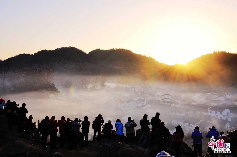 Féérique : le plus beau village de Chine sous la brume (6)