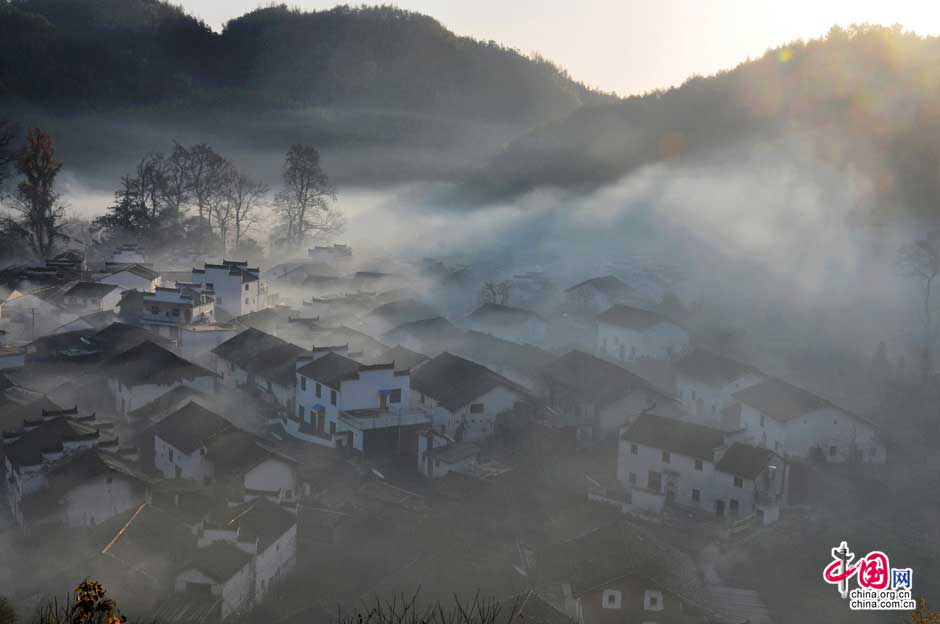 Féérique : le plus beau village de Chine sous la brume (8)