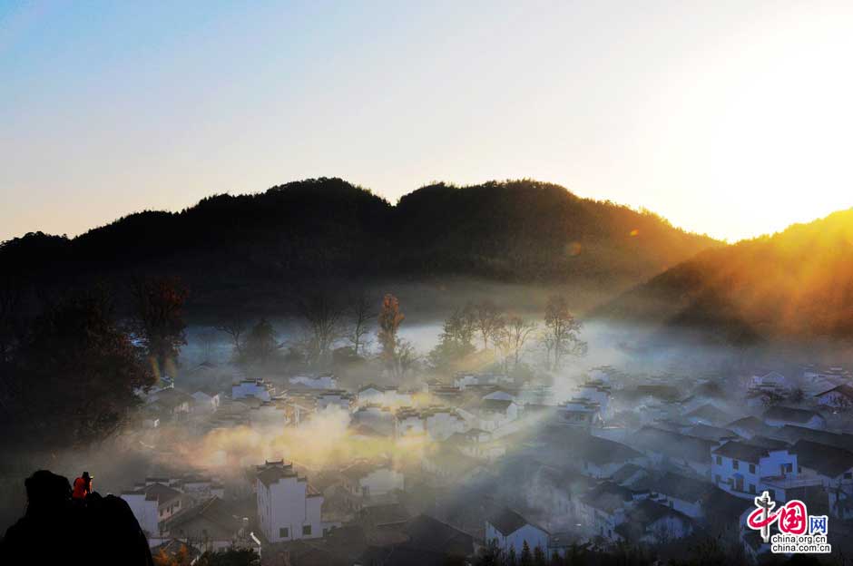 Féérique : le plus beau village de Chine sous la brume (4)