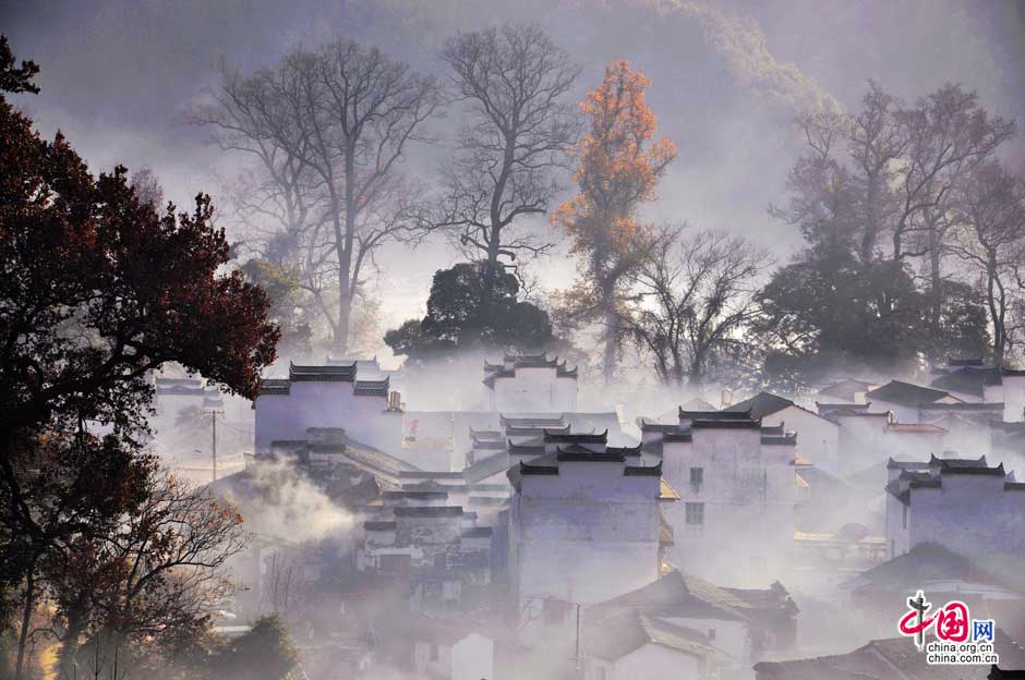 Féérique : le plus beau village de Chine sous la brume (2)