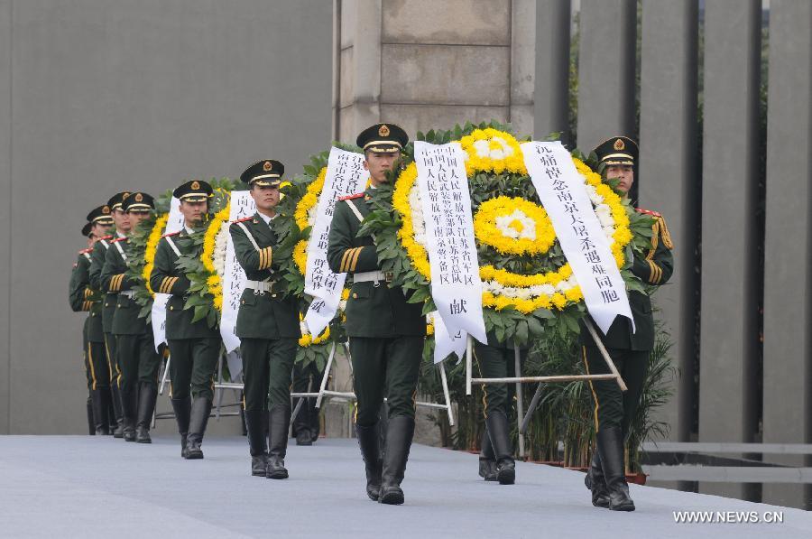 Les sirènes retentissent dans l'est de la Chine pour marquer l'anniversaire du massacre de Nanjing 