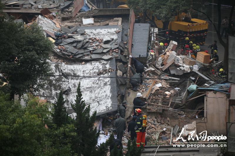 Chine : effondrement d'un immeuble résidentiel, nombre de victimes inconnu