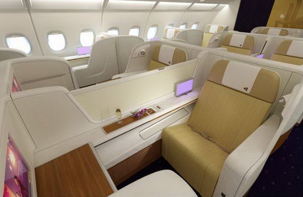 Découvrez l'intérieur de l'A380 : aisé et luxueux (7)