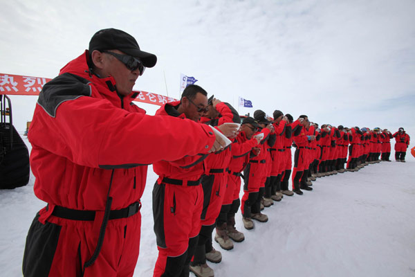 La Chine commence une exploration en profondeur de l'Antarctique (5)