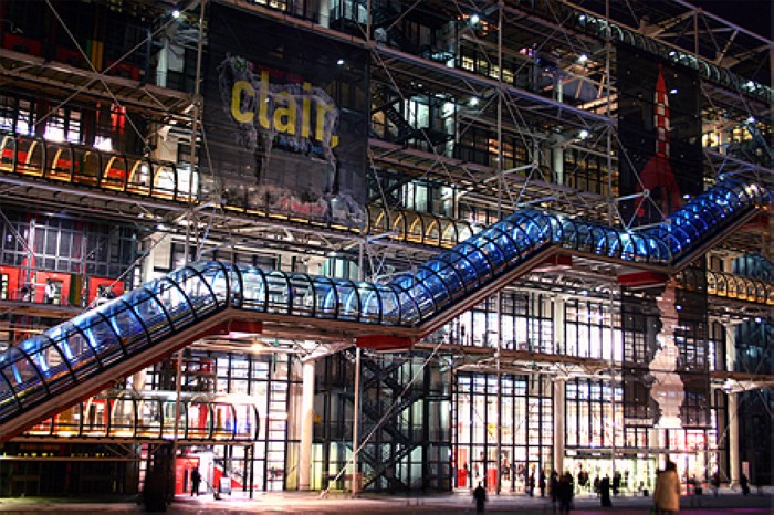 Le Musée national d'art moderne/Le centre Pompidou