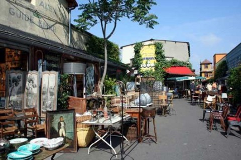 Le marché aux puces de Saint-Ouen