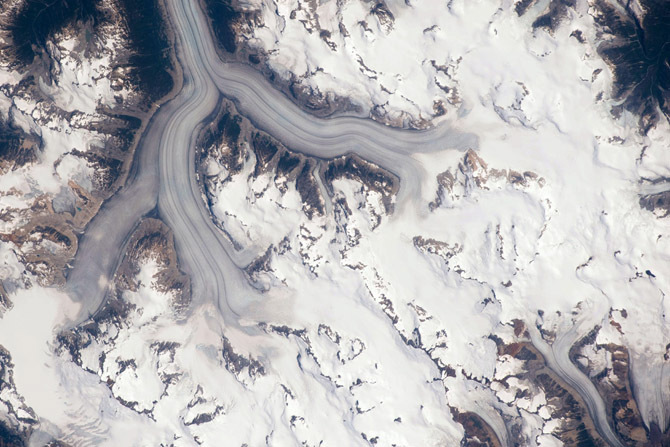 Photos aériennes : une vue magnifique sur les glaciers