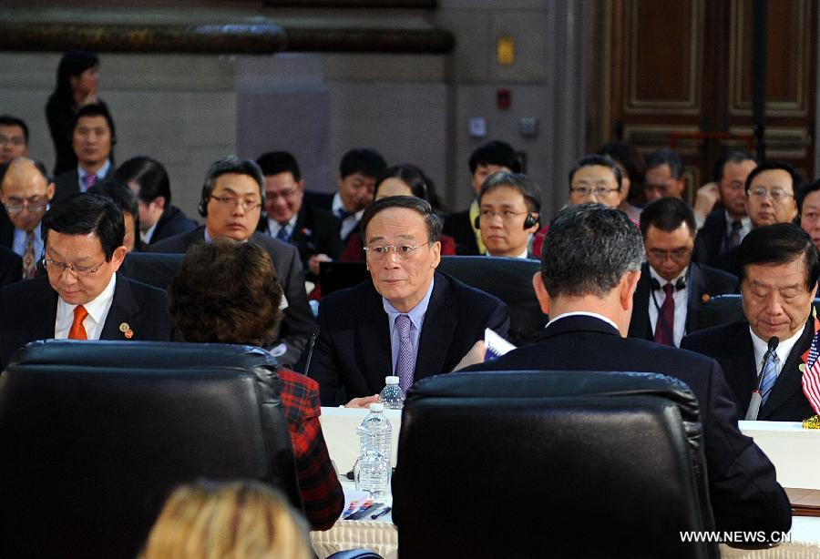 Ouverture des négociations commerciales annuelles sino-américaines à Washington (2)