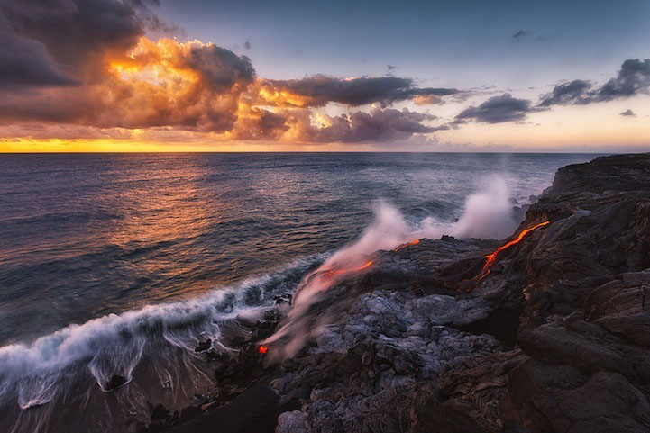 Scène d'apocalypse : l'éruption du volcan hawaïen Kilauea (12)