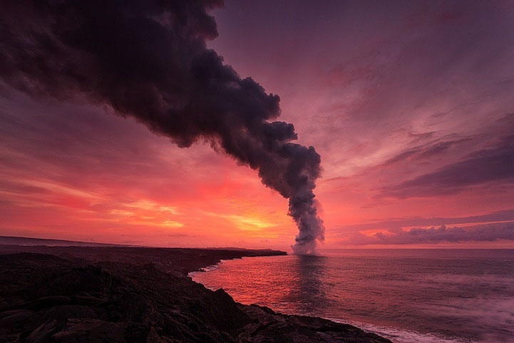 Scène d'apocalypse : l'éruption du volcan hawaïen Kilauea (11)