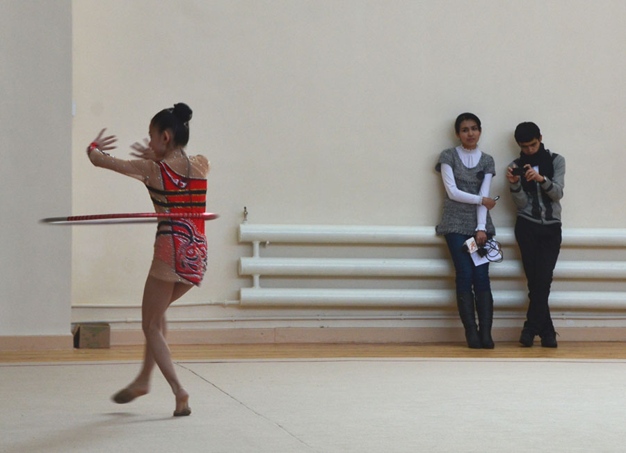 Championnat de gymnastique du « Flocon de neige » de Tachkent : berceau des championnes olympiques (13)