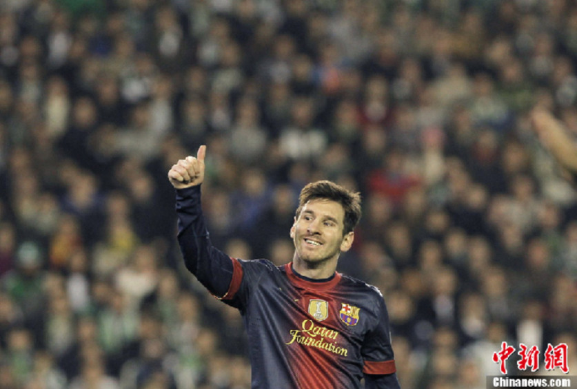 90 buts, Lionel Messi bat le record du nombre de buts sur une saison