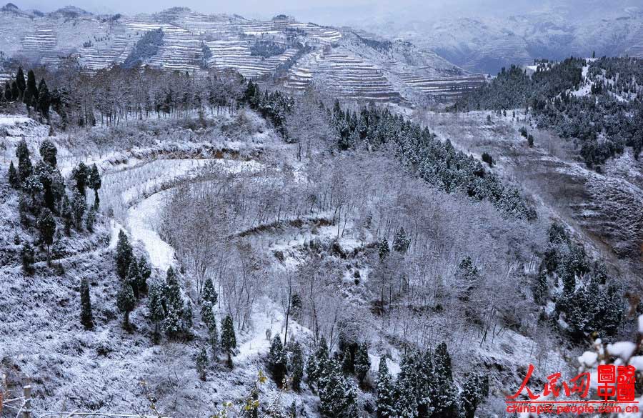 Une Chine magnifique sous la neige (10)