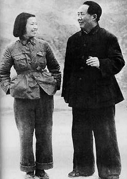 Mao Zedong et Jiangqing 