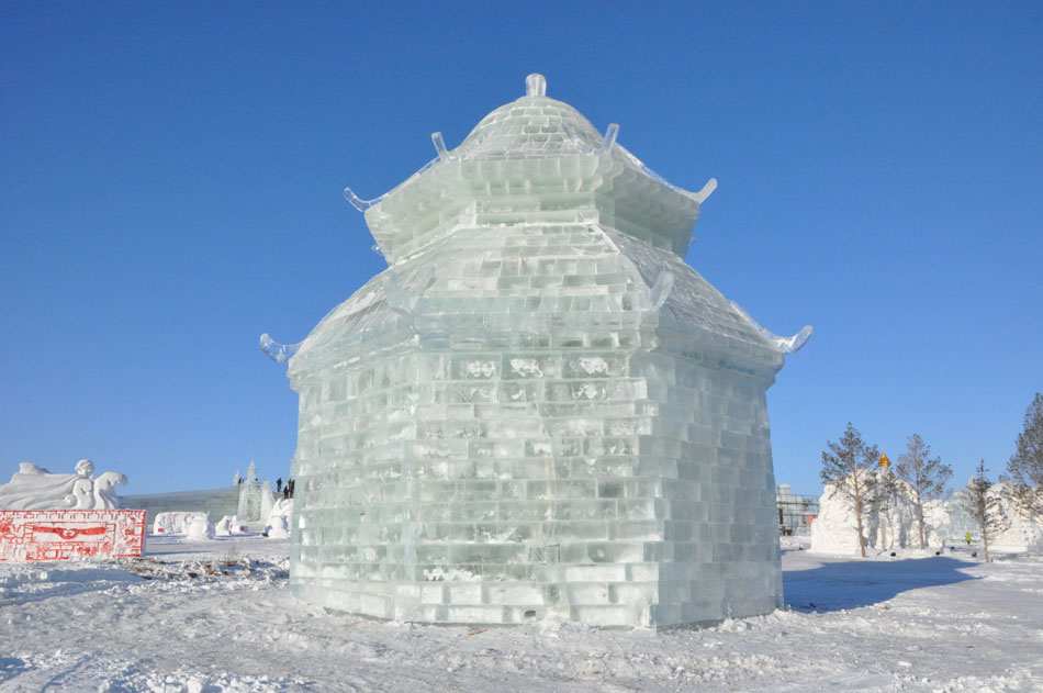 Quand la Mongolie-intérieure devient un pays de neige et de glace (7)