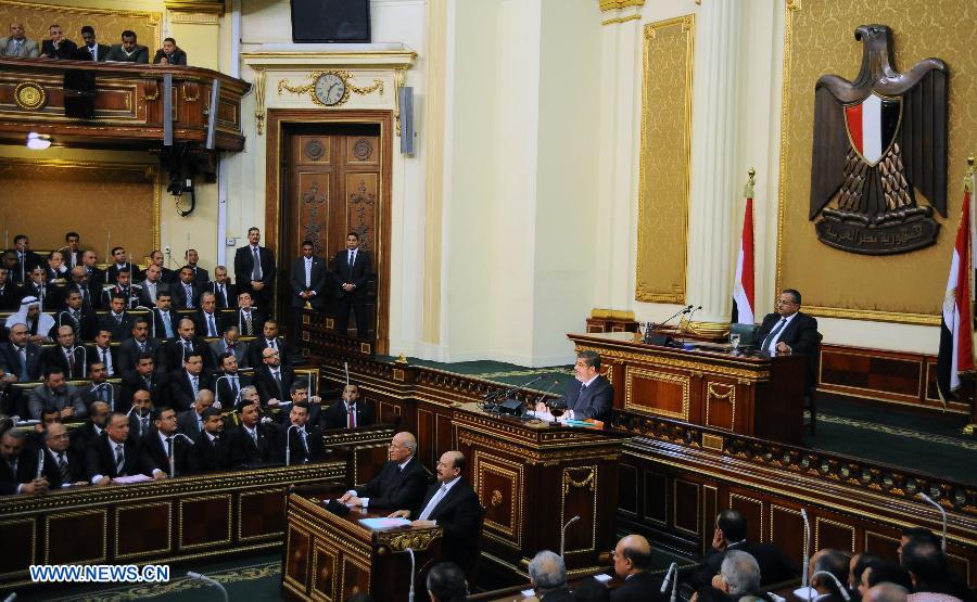 L'adoption de la nouvelle constitution signifie la fin de la transition (président égyptien) 