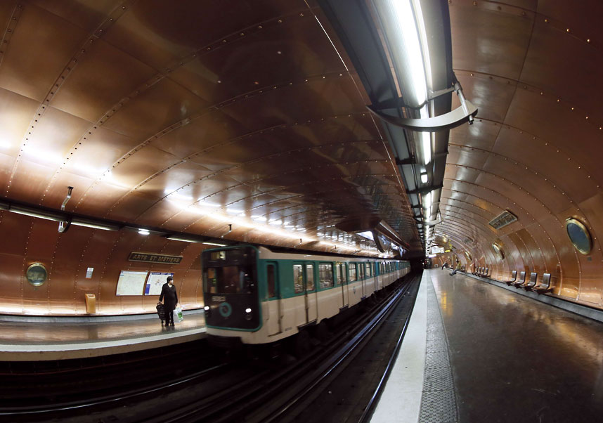 La station Arts et Métiers, Paris