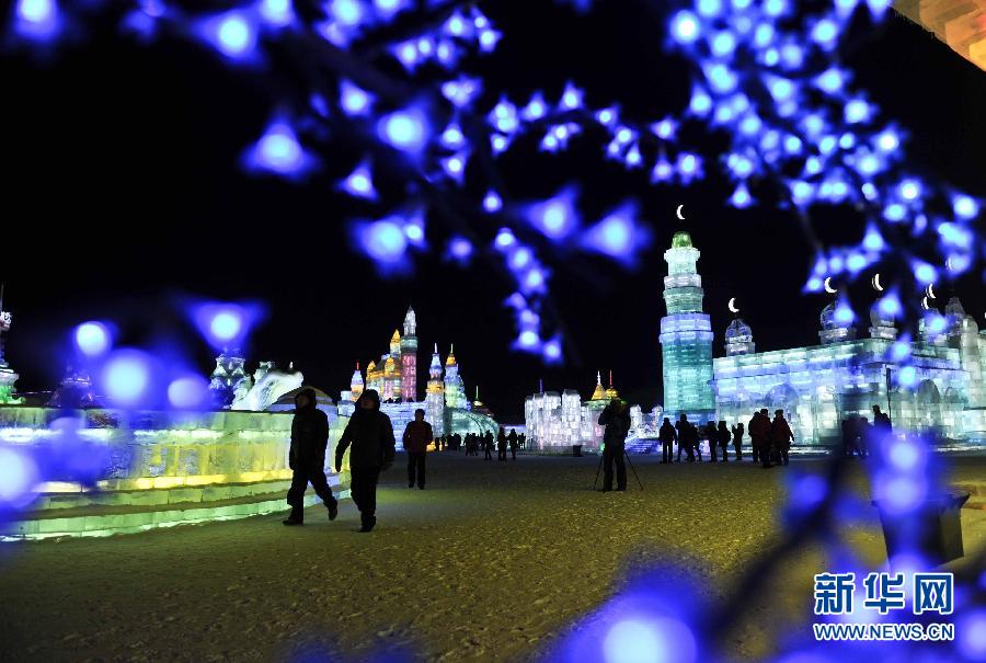 Le festival de glace et de neige de Harbin ouvre ses portes (10)