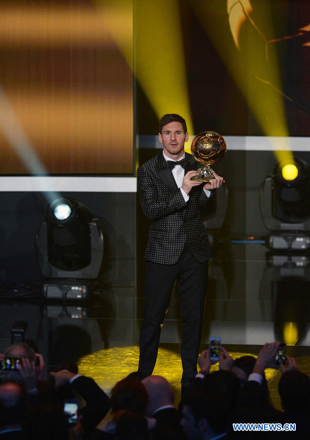 Messi sacré Meilleur Joueur de l'Année pour la quatrième fois (4)